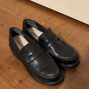 Steve Madden Black Women's Penny Loafers
